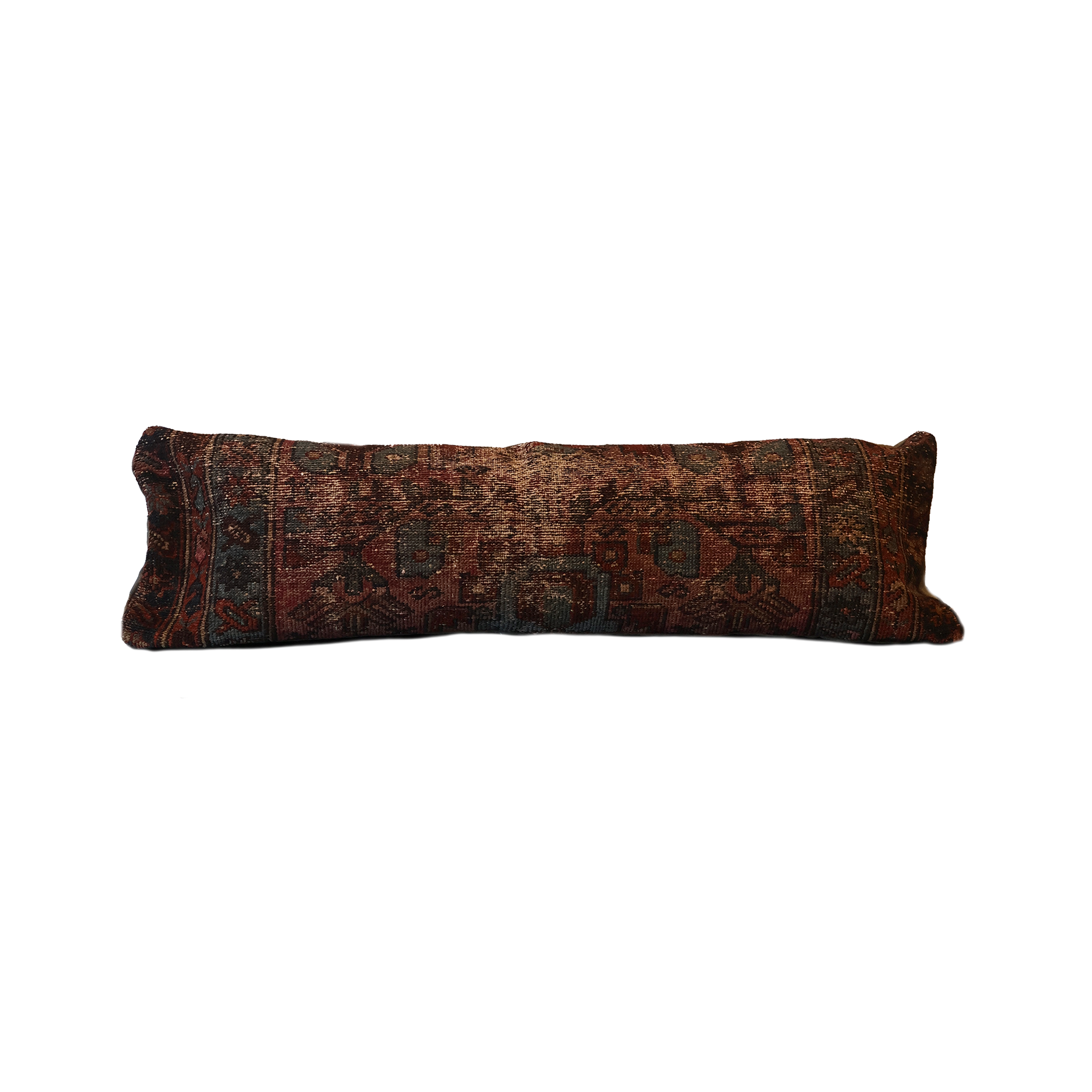 Moody Red Lumbar Pillow