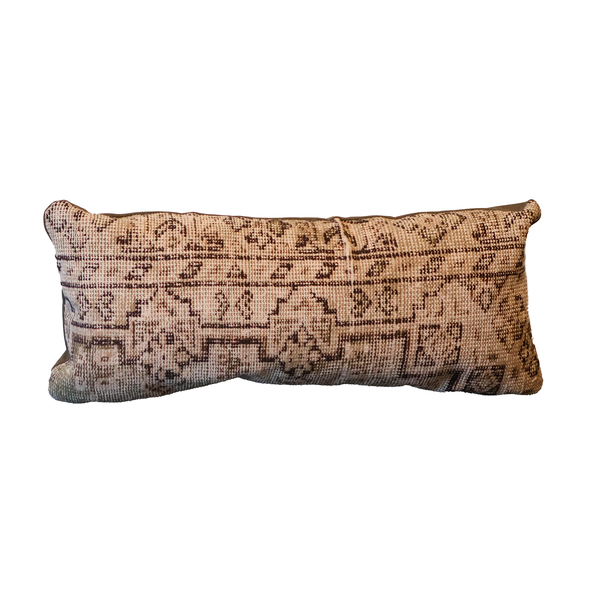 Green Faded Lumbar Pillow